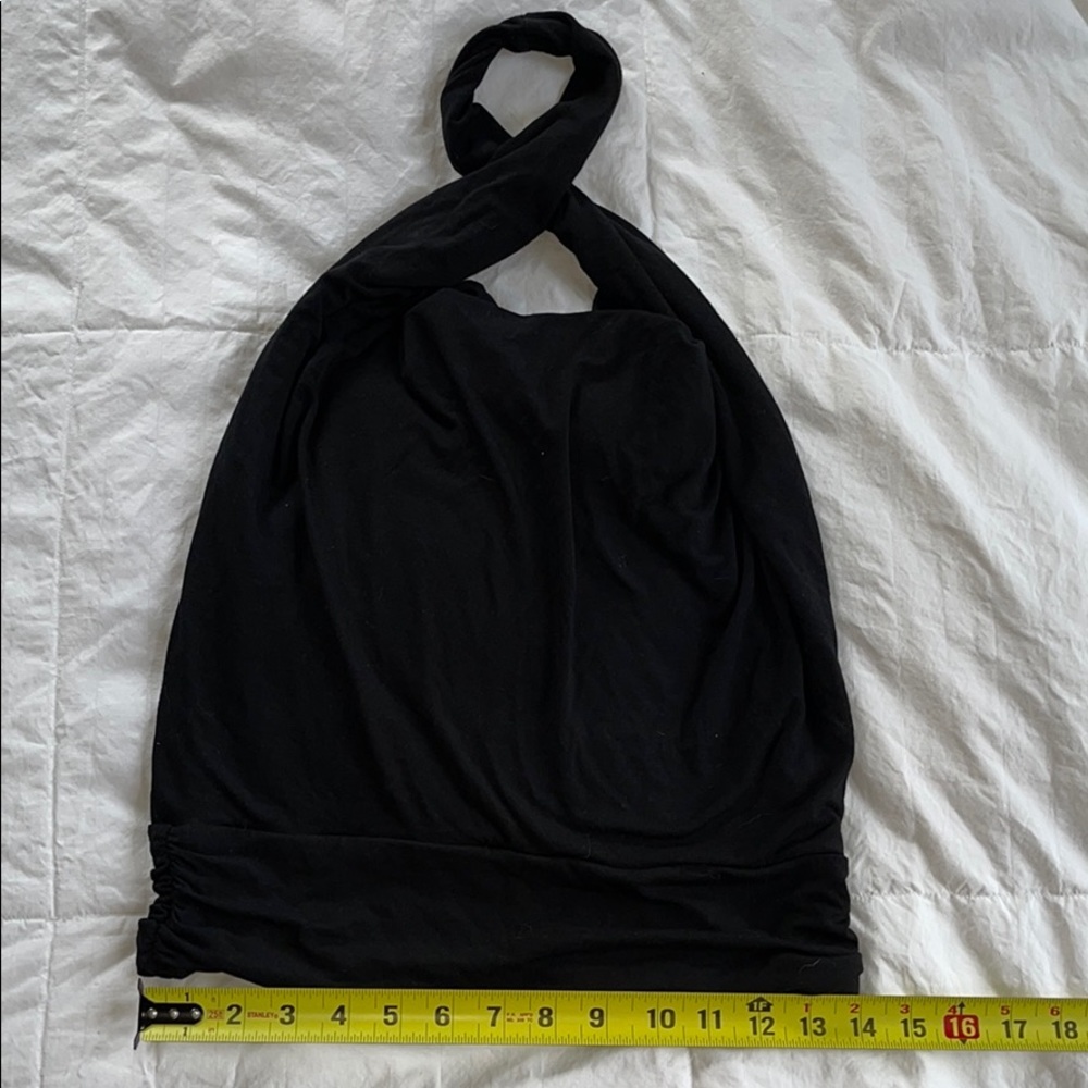 Tart multi-way halter top size xs black